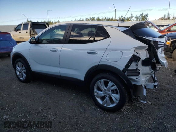 2024 Buick Encore GX Preferred с VIN KL4AMCSL7RB103753, выставлен на аукционе Copart как лот 72985654 с пробегом 108 миль миль и Списание • Salvage title. История ставок и продаж доступна на DreamBid. Изображение 2.