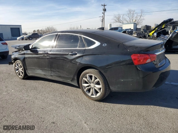 2017 Chevrolet Impala LT with VIN 2G1105SA3H9165378, listed as a Copart auction lot 45656545 with 133,082 mi miles and Salvage Title. Bid and sale history available at carsss.com. Image 2.