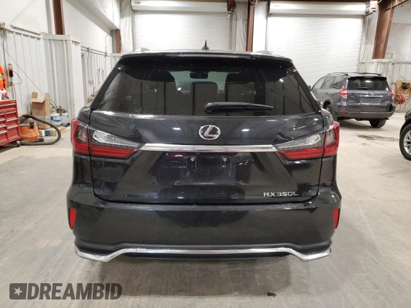 2018 Lexus RX 350L Premium with VIN JTJDZKCA9J2013470, listed as a Copart auction lot 54901835 with 105,592 mi miles and Clean Title. Bid and sale history available at DreamBid. Image 6.