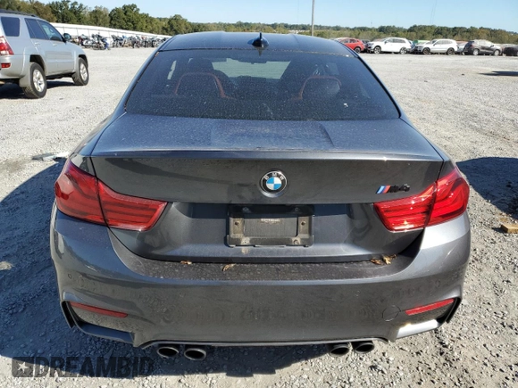 2018 BMW M4 with VIN WBS4Y9C54JAA85700, listed as a Copart auction lot 75889994 with Not Provided miles and Salvage Title. Bid and sale history available at carsss.com. Image 6.