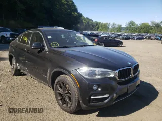 2016 BMW X6 xDrive35i with VIN 5UXKU2C53G0N81759, listed as a Copart auction lot 55359052 with 81,674 mi miles. Bid and sale history available at carsss.com. Image 1.