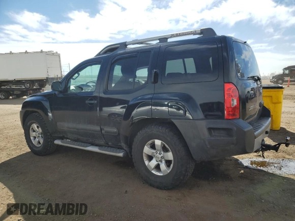 2013 Nissan Xterra S with VIN 5N1AN0NU5DN825070, listed as a Copart auction lot 47322685 with Not provided miles and Salvage title. Bid and sale history available at DreamBid. Image 2.