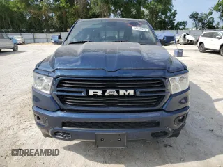 2021 Ram 1500 Big Horn with VIN 1C6SRFMT0MN725619, listed as a Copart auction lot 54238395 with 32,486 mi miles and Non repairable. Bid and sale history available at DreamBid. Image 5.