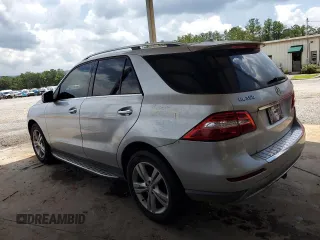 2013 Mercedes-Benz M 350 with VIN 4JGDA5JB8DA240906, listed as a Copart auction lot 60543585 with 156,780 mi miles and Clean title. Bid and sale history available at DreamBid. Image 2.