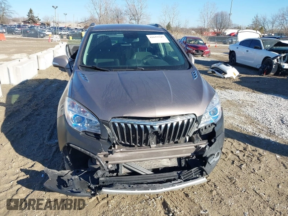 2014 Buick Encore Convenience with VIN KL4CJBSB5EB742534, listed as a IAAI auction lot 41655547 with 63,199 mi miles and . Bid and sale history available at DreamBid. Image 12.