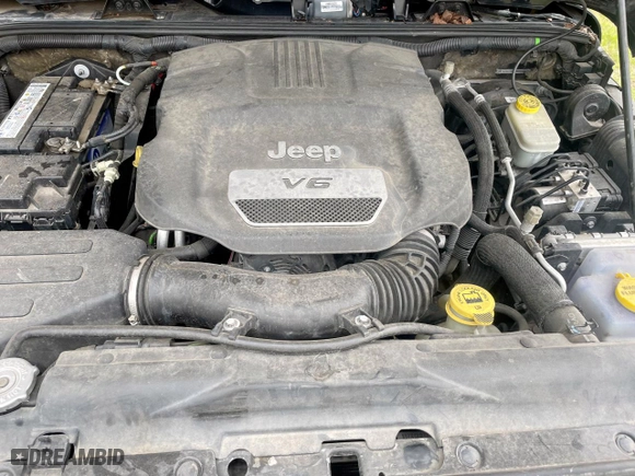 2016 Jeep Wrangler Unlimited Sport with VIN 1C4BJWDG7GL103053, listed as a Copart auction lot 51662955 with 99,951 mi miles and Clean Title. Bid and sale history available at carsss.com. Image 7.