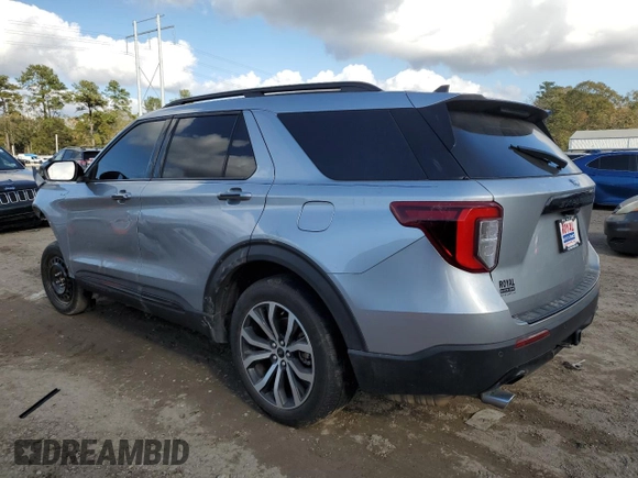 2022 Ford Explorer ST-Line with VIN 1FMSK7KH3NGC31810, listed as a Copart auction lot 84958304 with 42,593 mi miles and Salvage Title. Bid and sale history available at carsss.com. Image 2.