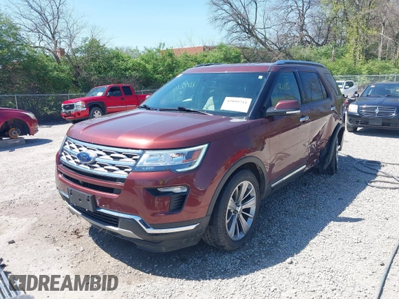2018 Ford Explorer Limited with VIN 1FM5K8F82JGC13385, listed as a IAAI auction lot 42095711 with 82,165 mi miles and . Bid and sale history available at carsss.com. Image 19.
