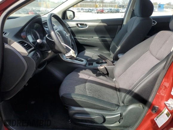 2015 Nissan Sentra SV with VIN 3N1AB7AP9FL682426, listed as a Copart auction lot 49405085 with 121,075 mi miles and Salvage Title. Bid and sale history available at DreamBid. Image 7.