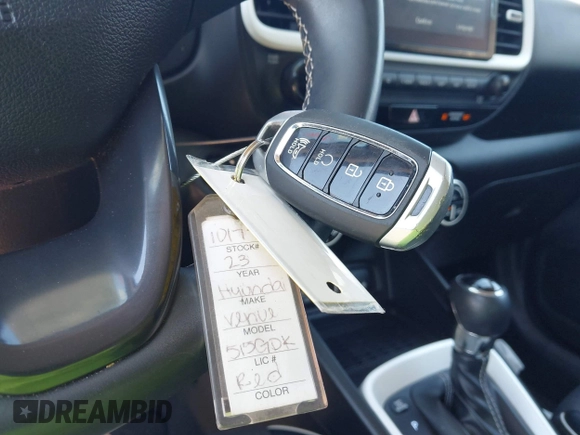 2023 Hyundai Venue Limited with VIN KMHRC8A3XPU240046, listed as a IAAI auction lot 42000658 with 40,344 mi miles and . Bid and sale history available at DreamBid. Image 11.