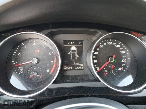 2017 Volkswagen Jetta SEL with VIN 3VWL17AJ6HM402590, listed as a Copart auction lot 54750005 with 60,509 mi miles and Salvage title. Bid and sale history available at DreamBid. Image 9.