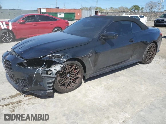 2022 BMW M4 Competition xDrive z VIN WBS33BA09NCK88209, wystawiony jako Copart lot #46529225 z przebiegiem 12 036 mil mil oraz Szkoda całkowita • Salvage title. Historia ofert i sprzedaży dostępna na DreamBid. Obrazek 1.