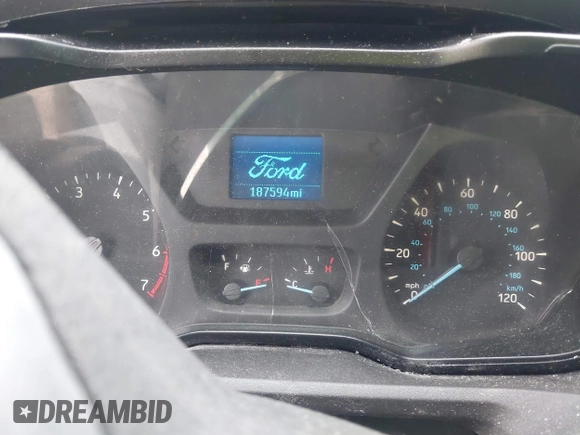 2019 Ford Transit with VIN 1FTYR2YG6KKB47274, listed as a IAAI auction lot 41967189 with 187,594 mi miles and . Bid and sale history available at DreamBid. Image 7.