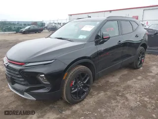2025 Chevrolet Blazer LT with VIN 3GNKBHR44SS162000, listed as a IAAI auction lot 41773192 with 718 mi miles. Bid and sale history available at carsss.com. Image 2.