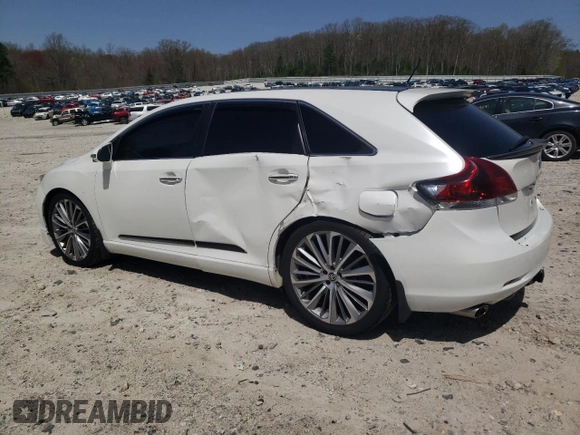 2013 Toyota Venza LE with VIN 4T3BK3BB4DU093366, listed as a Copart auction lot 53854365 with 84,640 mi miles and Clean Title. Bid and sale history available at carsss.com. Image 2.