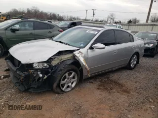 2005 Nissan Altima 2.5 with VIN 1N4AL11D95C132138, listed as a Copart auction lot 46831445 with 107,073 mi miles and Salvage Title. Bid and sale history available at carsss.com. Image 1.