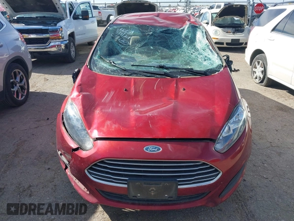 2016 Ford Fiesta SE with VIN 3FADP4BJ1GM104505, listed as a IAAI auction lot 38973344 with 90,996 mi miles. Bid and sale history available at carsss.com. Image 6.