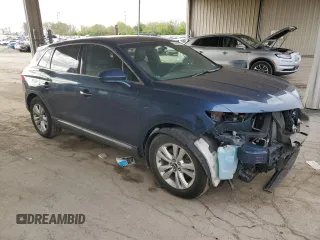 2017 Lincoln MKX Premiere with VIN 2LMPJ6JR5HBL21862, listed as a Copart auction lot 54555785 with 111,055 mi miles and Salvage title. Bid and sale history available at DreamBid. Image 4.