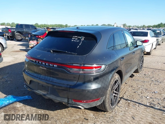 2021 Porsche Macan with VIN WP1AA2A52MLB09795, listed as a IAAI auction lot 42075503 with 26,834 mi miles and . Bid and sale history available at DreamBid. Image 4.