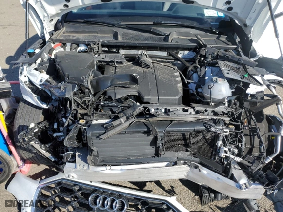 2023 Audi Q5 S line Premium Plus with VIN WA1EAAFY7P2002410, listed as a Copart auction lot 44522615 with 18,176 mi miles and Salvage Title. Bid and sale history available at carsss.com. Image 13.