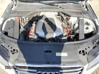 2015 Audi A8 3.0T with VIN WAU3GAFD8FN005271, listed as a Copart auction lot 64262595 with 88,931 mi miles and Salvage title. Bid and sale history available at DreamBid. Image 11.