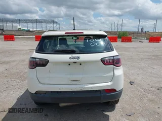 2018 Jeep Compass Sport with VIN 3C4NJCAB3JT263298, listed as a IAAI auction lot 42218194 with 104,604 mi miles and . Bid and sale history available at DreamBid. Image 15.