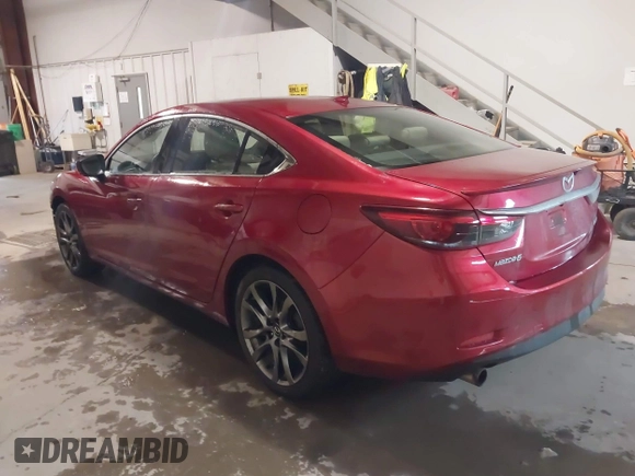2017 Mazda 6 Grand Touring with VIN JM1GL1X57H1135401, listed as a IAAI auction lot 41722330 with 100,869 mi miles. Bid and sale history available at carsss.com. Image 3.