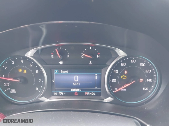 2020 Chevrolet Equinox LT with VIN 3GNAXTEV3LS602742, listed as a IAAI auction lot 41901127 with 65,669 mi miles. Bid and sale history available at carsss.com. Image 7.