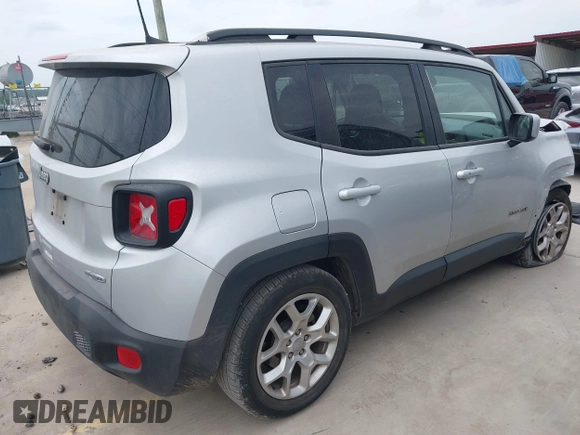 2018 Jeep Renegade Latitude z VIN ZACCJABB6JPH21210, wystawiony jako IAAI lot #42415422 z przebiegiem 79 640 mil mil oraz . Historia ofert i sprzedaży dostępna na DreamBid. Obrazek 4.