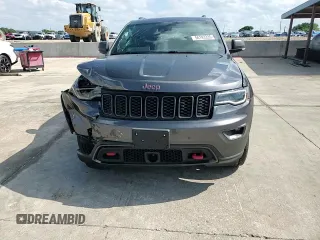 2018 Jeep Grand Cherokee Trailhawk with VIN 1C4RJFLG7JC467934, listed as a Copart auction lot 56193335 with 57,578 mi miles and Salvage title. Bid and sale history available at DreamBid. Image 14.