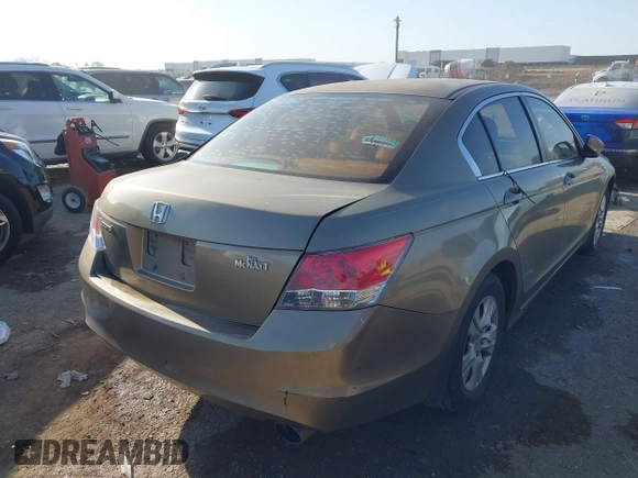 2009 Honda Accord LX-P with VIN 1HGCP26439A156735, listed as a IAAI auction lot 41995906 with 185,169 mi miles and . Bid and sale history available at DreamBid. Image 4.
