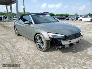 2024 Audi A5 Cabriolet S line Premium Plus with VIN WAU4AGF52RN000895, listed as a Copart auction lot 69693294 with NaN miles and Non Repairable. Bid and sale history available at carsss.com. Image 13.