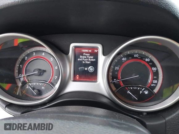 2013 Dodge Journey American Value with VIN 3C4PDCAB0DT578905, listed as a IAAI auction lot 42256264 with 132,582 mi miles and . Bid and sale history available at DreamBid. Image 7.