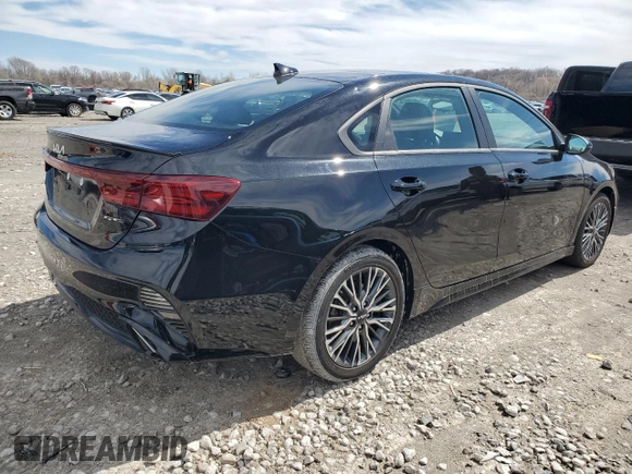 2024 Kia Forte GT-Line with VIN 3KPF54AD5RE714697, listed as a Copart auction lot 49968605 with 27,060 mi miles and Salvage Title. Bid and sale history available at carsss.com. Image 3.