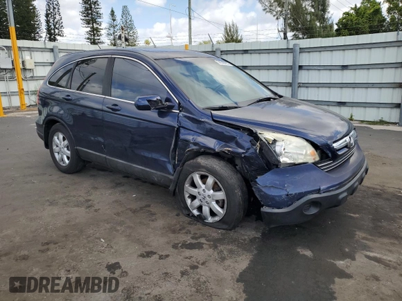 2009 Honda CR-V EX-L with VIN 5J6RE38779L009909, listed as a Copart auction lot 54349825 with 142,693 mi miles and Salvage Title. Bid and sale history available at carsss.com. Image 4.