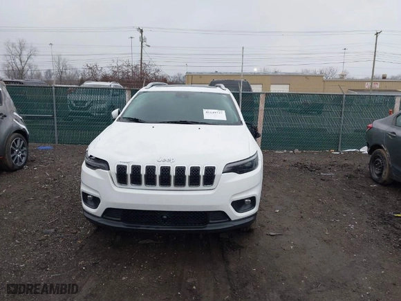 2021 Jeep Cherokee Latitude Lux with VIN 1C4PJMMX5MD133846, listed as a IAAI auction lot 41649737 with 145,382 mi miles. Bid and sale history available at carsss.com. Image 12.
