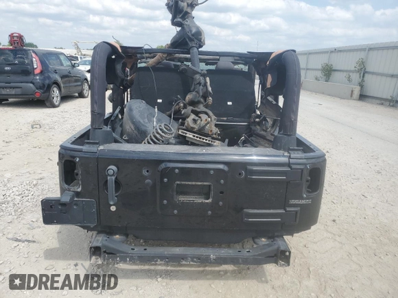 2016 Jeep Wrangler Black Bear with VIN 1C4AJWAG7GL319596, listed as a Copart auction lot 56294425 with Not provided miles and Non repairable. Bid and sale history available at DreamBid. Image 6.