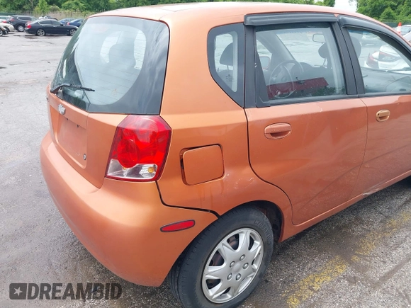 2006 Chevrolet Aveo LS with VIN KL1TD66646B518732, listed as a IAAI auction lot 42331787 with 145,491 mi miles and . Bid and sale history available at DreamBid. Image 17.