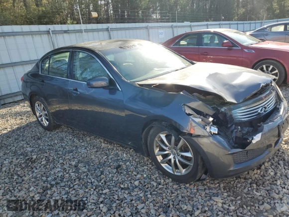 2007 Infiniti G35 G35x with VIN JNKBV61F77M818858, listed as a Copart auction lot 53897465 with 115,905 mi miles and Salvage Title. Bid and sale history available at DreamBid. Image 4.