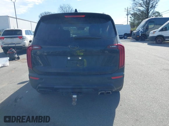 2021 Kia Telluride SX with VIN 5XYP5DHC3MG123359, listed as a IAAI auction lot 41661891 with 83,523 mi miles. Bid and sale history available at carsss.com. Image 16.