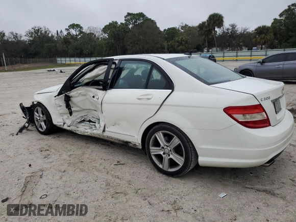2010 Mercedes-Benz C-Class C 300 Sport with VIN WDDGF5EB7AR114407, listed as a Copart auction lot 42518235 with 143,392 mi miles and Salvage Title. Bid and sale history available at carsss.com. Image 2.