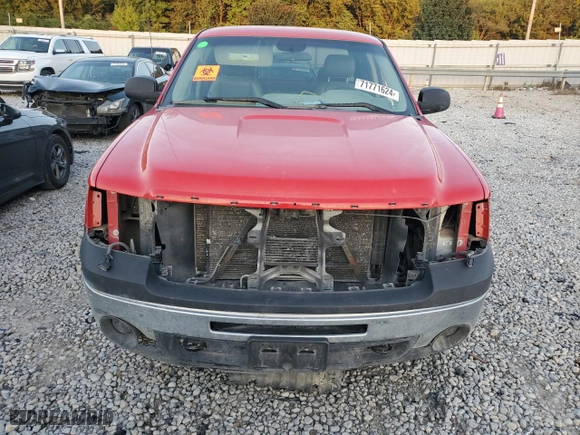 2011 GMC Sierra 1500 Work Truck with VIN 1GTR2TE39BZ162634, listed as a Copart auction lot 87720405 with 0 mi miles and Salvage Title. Bid and sale history available at carsss.com. Image 5.
