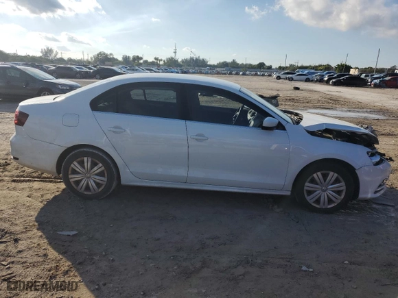 2017 Volkswagen Jetta 1.4T S with VIN 3VW2B7AJXHM249527, listed as a Copart auction lot 86290274 with 0 mi miles and Salvage Title. Bid and sale history available at carsss.com. Image 3.