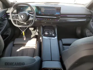 2024 BMW 5 Series 530i with VIN WBA43FJ09RCS15203, listed as a Copart auction lot 42549495 with 22,920 mi miles and Salvage title. Bid and sale history available at DreamBid. Image 8.