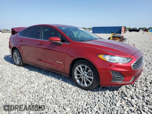 2019 Ford Fusion SE with VIN 3FA6P0LUXKR225376, listed as a Copart auction lot 53430445 with 133,512 mi miles and Non Repairable. Bid and sale history available at carsss.com. Image 4.