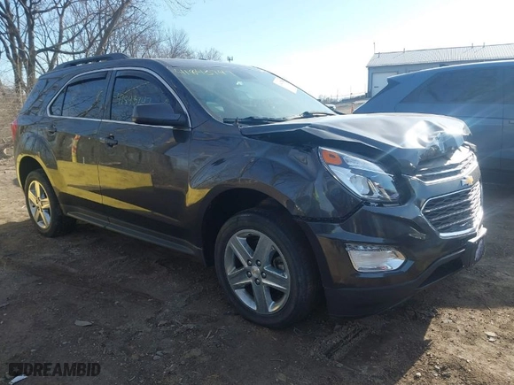2016 Chevrolet Equinox LT with VIN 2GNALCEK2G6206923, listed as a IAAI auction lot 41843747 with 125,656 mi miles. Bid and sale history available at carsss.com. Image 1.