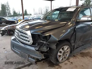 2008 Toyota Sequoia Limited with VIN 5TDBY68A58S010761, listed as a IAAI auction lot 41120472 with 126,270 mi miles and . Bid and sale history available at DreamBid. Image 6.