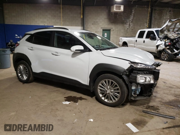 2020 Hyundai Kona SEL with VIN KM8K22AA6LU428962, listed as a Copart auction lot 70514842 with 21,265 mi miles. Bid and sale history available at carsss.com. Image 4.