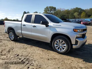 2020 Chevrolet Silverado 1500 Custom with VIN 1GCRWBEH7LZ248973, listed as a Copart auction lot 79265804 with 82,755 mi miles and Salvage Title. Bid and sale history available at carsss.com. Image 4.