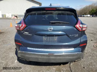 2018 Nissan Murano Platinum with VIN 5N1AZ2MH7JN164271, listed as a Copart auction lot 51427635 with 108,734 mi miles and Salvage Title. Bid and sale history available at carsss.com. Image 6.